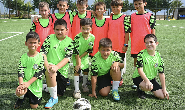 Giresun Belediyesi Futbol Okulu ilk antrenmanını yaptı