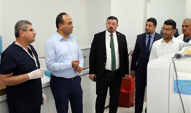 İl Sağlık Müdürü Dr. Berk’ten Haliliye Ağız ve Diş Sağlığı Hastanesine ziyaret