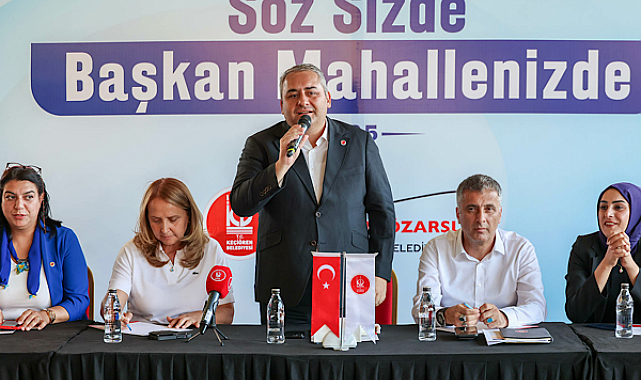 Keçiören’de “Söz Sizde” buluşmaları sürdürülüyor