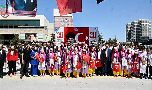 Malatya'da 30 Ağustos Zafer Bayramı coşkuyla kutlandı