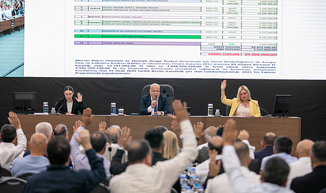 Mersin’de Olağanüstü Meclis ve MESKİ Genel Kurul Toplantısı yapıldı