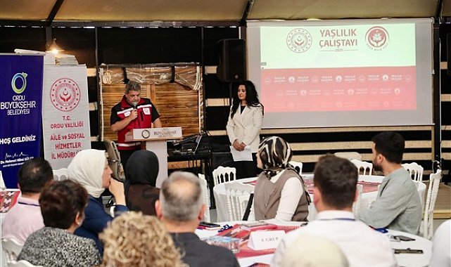 Ordu'da İl Yaşlılık Çalıştayı gerçekleştirildi