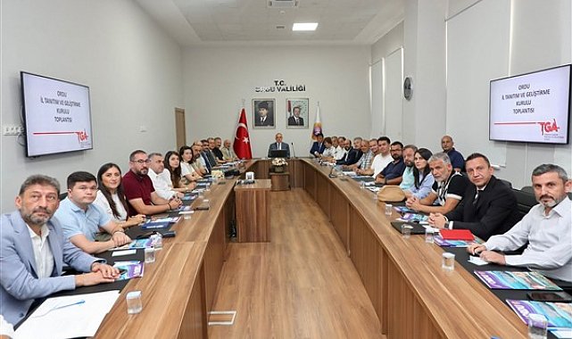 Ordu Turizm Geliştirme Kurulu Toplantısı yapıldı