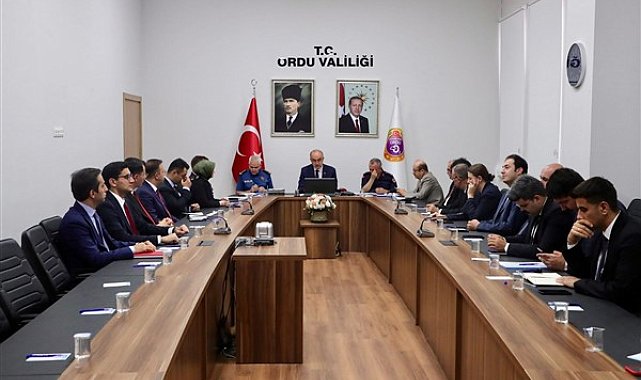 Ordu Valisi Erol: Son 1 yılda olay sayılarında yüzde 9.4 azalış oldu