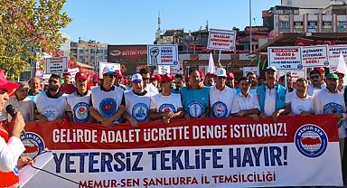 Şanlıurfa’da memurlar 