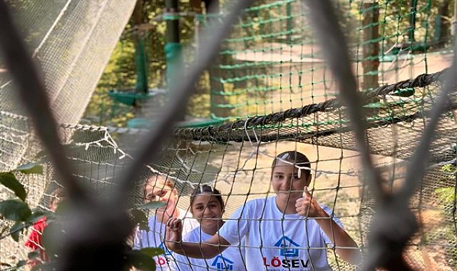 Tedavisi tamamlanan çocuklar yazın tadını LÖSEV ile çıkardı
