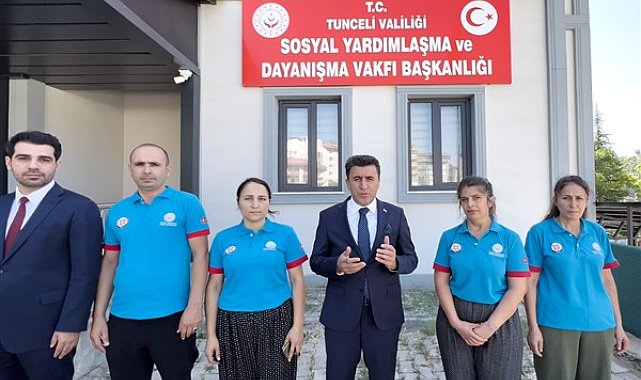 Tunceli Valisi Aygöl'den, Aile ve Sosyal Hizmetler İl Müdürlüğü’ne ziyaret