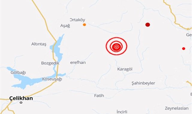 Adıyaman'da deprem