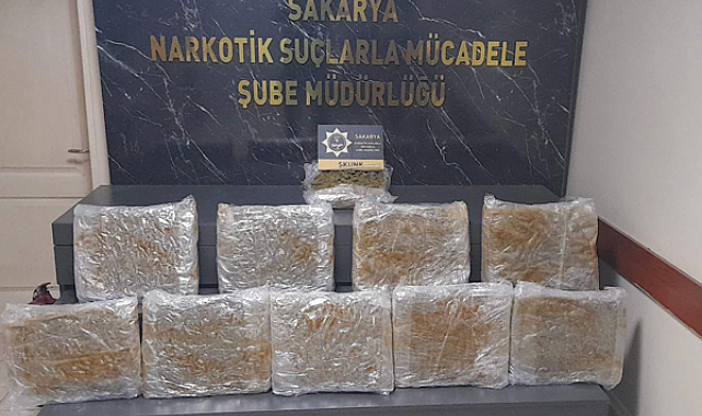 Akyazı’da uyuşturucu operasyonu