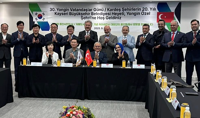 Başkan Büyükkılıç'tan Yongin’ne ziyaret