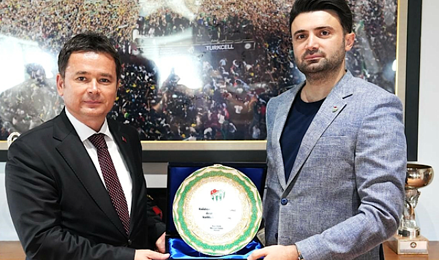 Başkan Erkan Aydın’dan Bursaspor’a ziyaret
