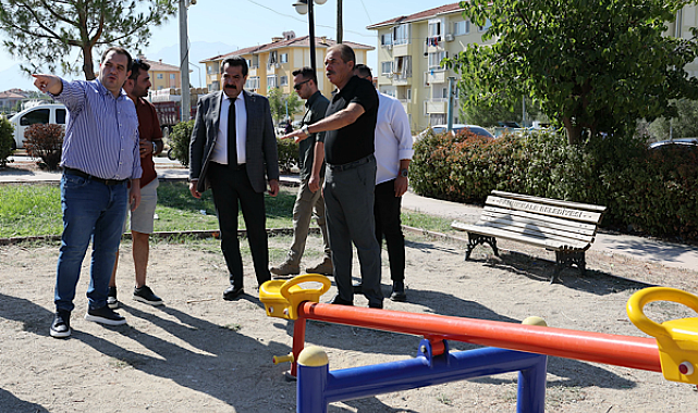 Başkan Ertemur, Irlıganlı Mahallesi’nde sorunları yerinde inceledi