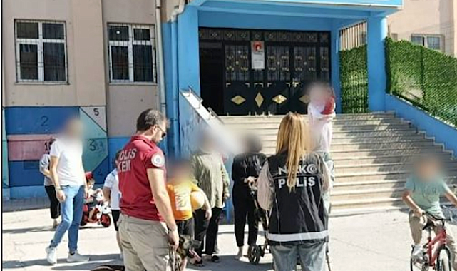 Batman’da okul çevrelerinde narkoalan uygulaması
