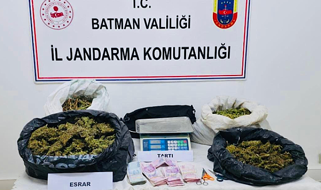 Batman’da uyuşturucu operasyonu