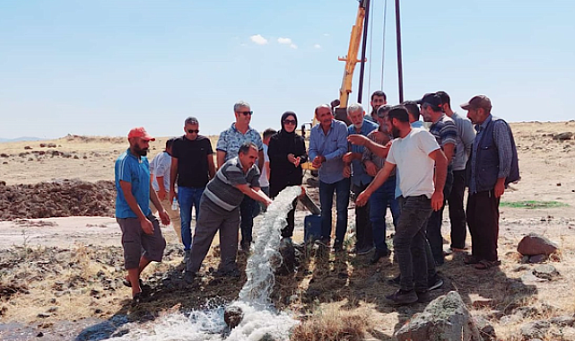 Büyükşehir Belediyesi’nden 1 milyon TL’lik sondaj yatırımı