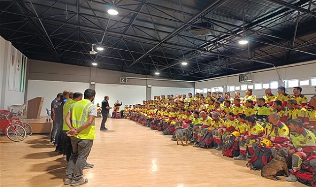 Büyükşehir, üç Seviyede arama-kurtarma akreditasyonu alan ilk yerel yönetim oldu