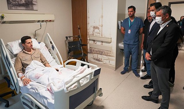 CHP Genel Başkanı Özel, Fırat Baran Önder’i ziyaret etti