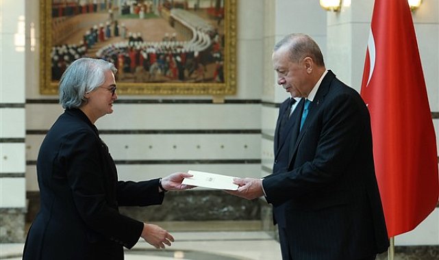 Cumhurbaşkanı Erdoğan, Avustralya Büyükelçisi Sally-Anne Vincent’ı kabul etti
