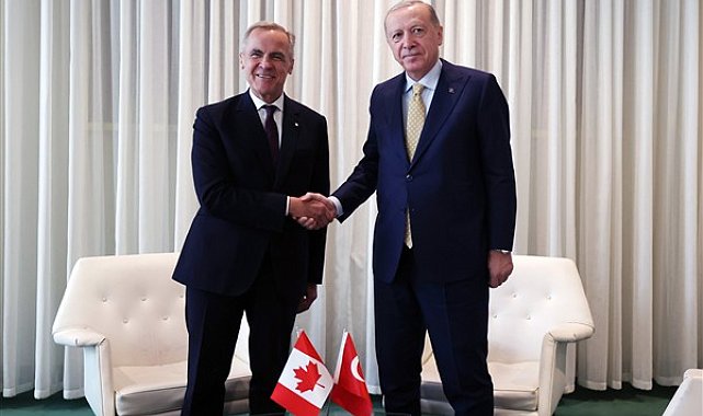 Cumhurbaşkanı Erdoğan, Kanada Başbakanı Carney ile görüştü