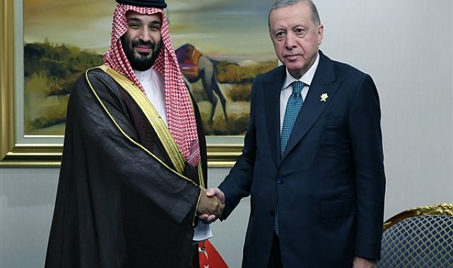 Cumhurbaşkanı Erdoğan, Veliaht Prens Selman ile görüştü