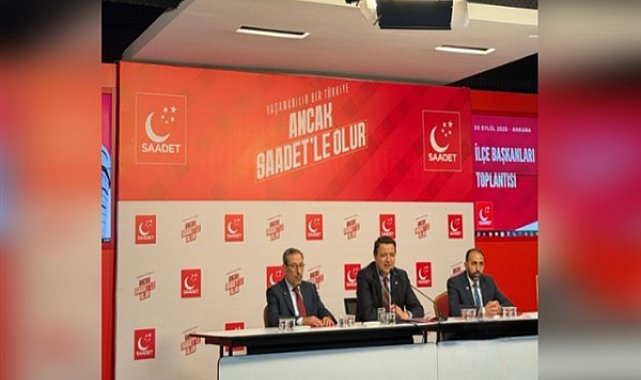 Dinç, Gemlik’in sorunlarını Saadet Partisi Genel Merkezi’ne taşıdı