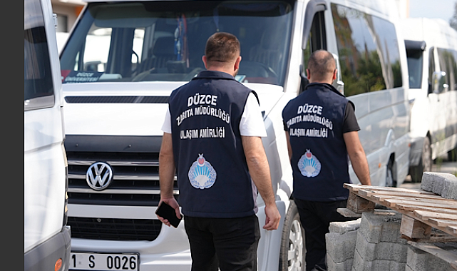 Düzce’de okul servisi denetimleri başladı