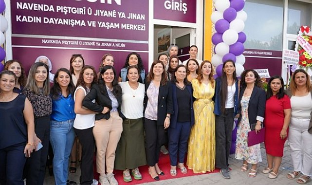 Eşbaşkan Bucak, Bismil’de Nujin Kadın Dayanışma Merkezinin açılışına katıldı