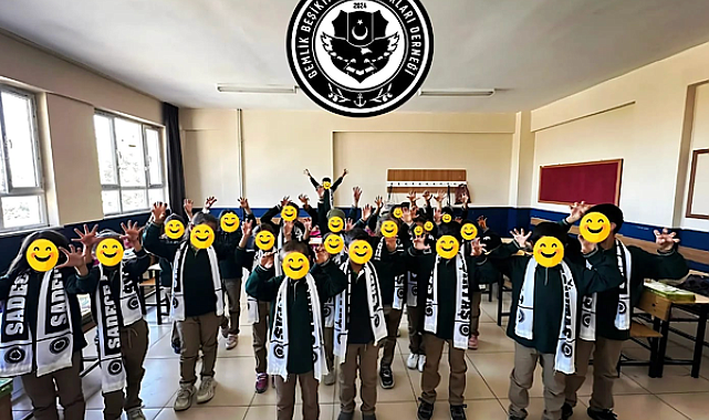 Gemlik Beşiktaş taraftarları Van’da eğitim malzemesi dağıttı