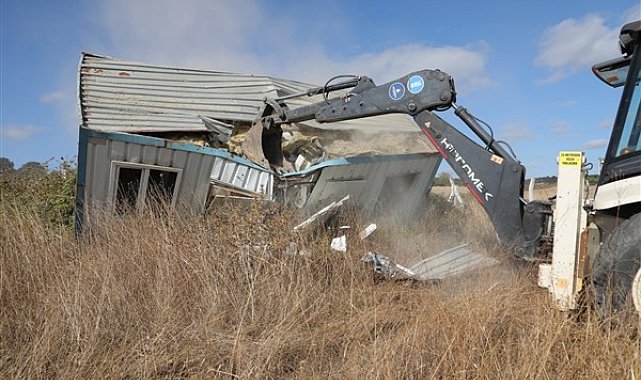 İSKİ son 1 ayda 100'den fazla kaçak yapıyı kaldırdı