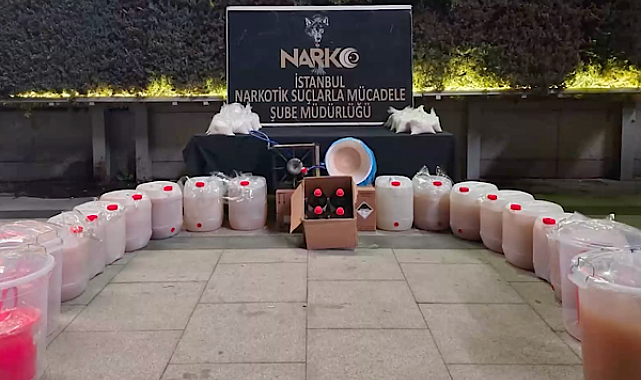 İstanbul’da 442 kilogram uyuşturucu ele geçirildi