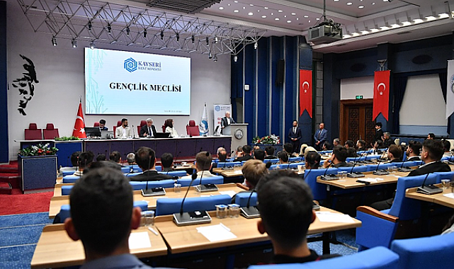 Kayseri'de Kent Konseyi Gençlik Meclisi kuruldu