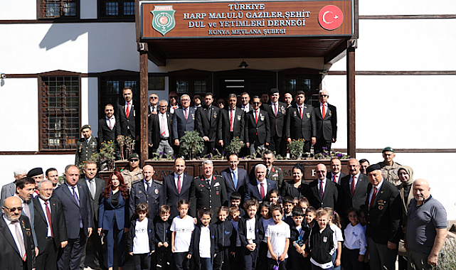 Konya'da Gaziler Günü kutlandı.