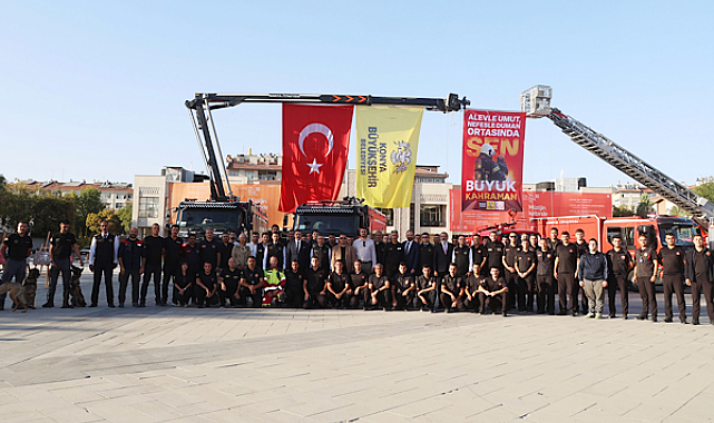 Konya’da İtfaiye Haftası etkinliği düzenlendi