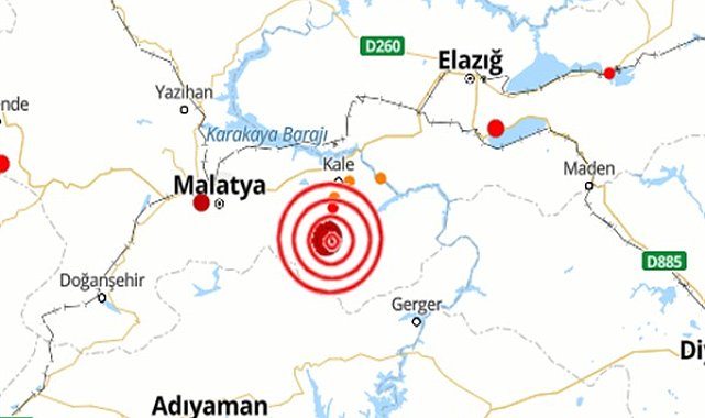 Malatya'da deprem