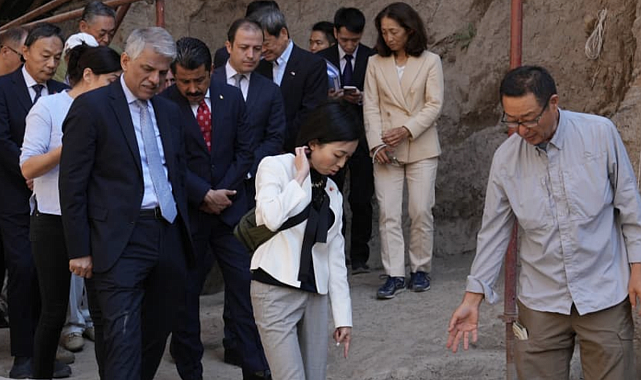 Mikasa, Kaman’daki tarihi ve kültürel noktaları ziyaret etti