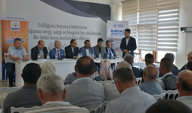 Orhaneli’nde katılımcı yönetim toplantısı düzenlendi