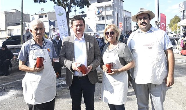 Osmangazi Belediyesi’nden “Malzemeler Bizden, Salça Yapması Sizden” projesi