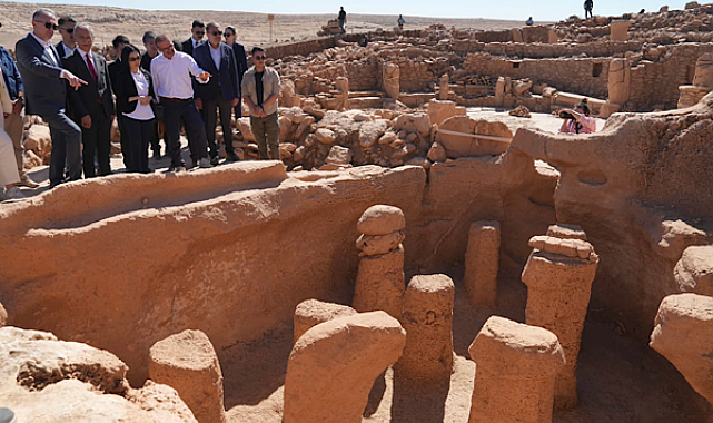 Prenses Mikasa Şanlıurfa arkeolojik alanlarını gezdi