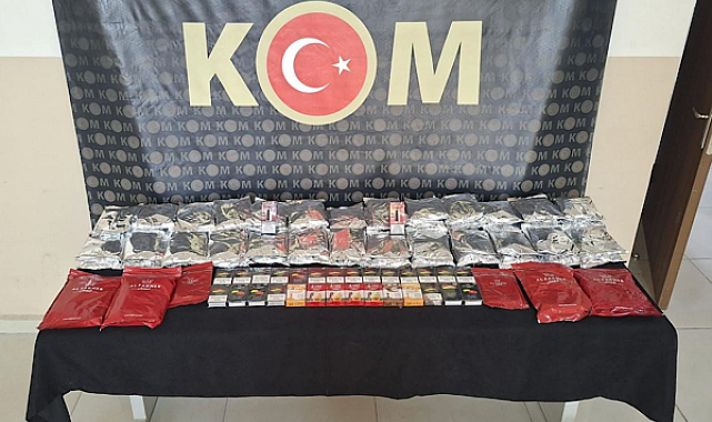 Reyhanlı’da kaçak tütün operasyonu