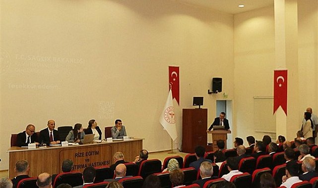 Sağlık Bakanlığı Kamu Hastaneleri Genel Müdürlüğünden Rize'ye ziyaret