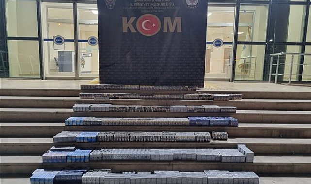 Şanlıurfa'da kaçakçılık operasyonu