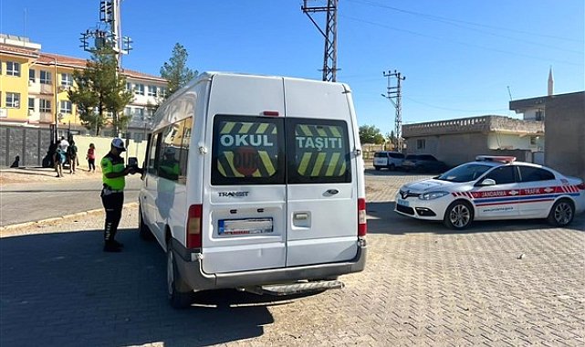 Şanlıurfa’da okul servislerine yönelik denetim