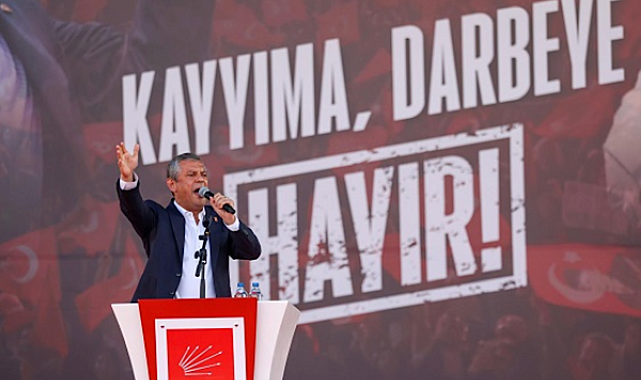 Tandoğan’da CHP mitingi