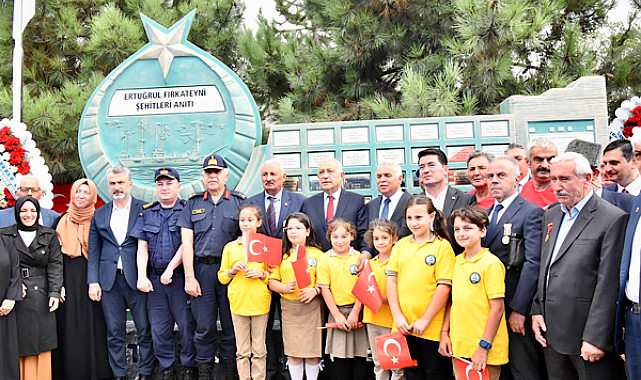 Trabzon’da Şehitler Anıtı açıldı