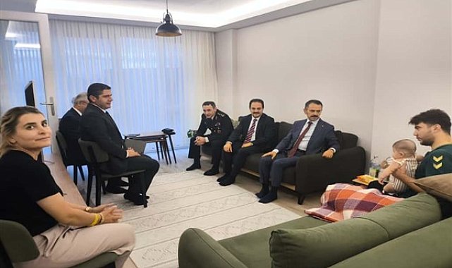 Vali Aktaş, gazi Kayabay'a ziyarette bulundu