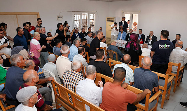 Vali Köşger, Başak Mahallesi’ni ziyaret etti