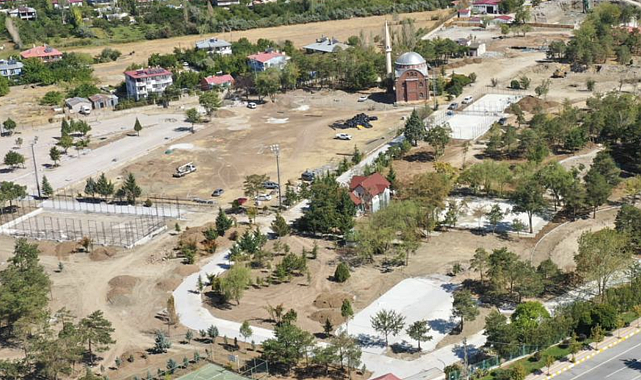 Van'da Millet Bahçesi yapımı sürüyor