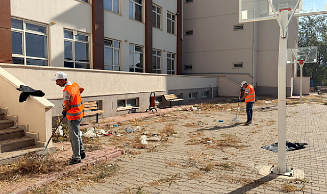 Yenimahalle’de 113 okul bahçesi düzenlendi