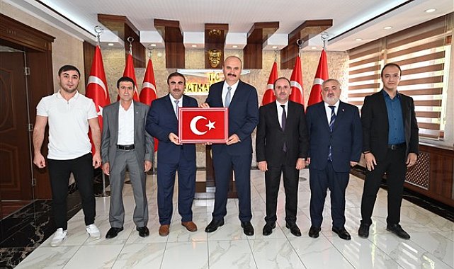 Anadolu Şehit Aileleri Vakfından Vali Canalp'e ziyaret