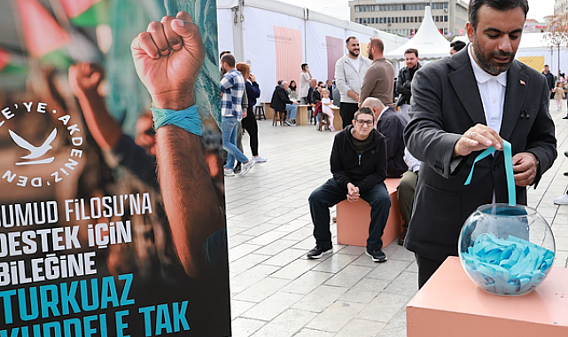 Bağcılar Kitap Fuarı’nda Filistin’e destek